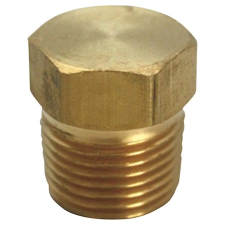Homeplus+ ATC 3/8 in. MPT Brass Hex Head Plug 6JC120810701018